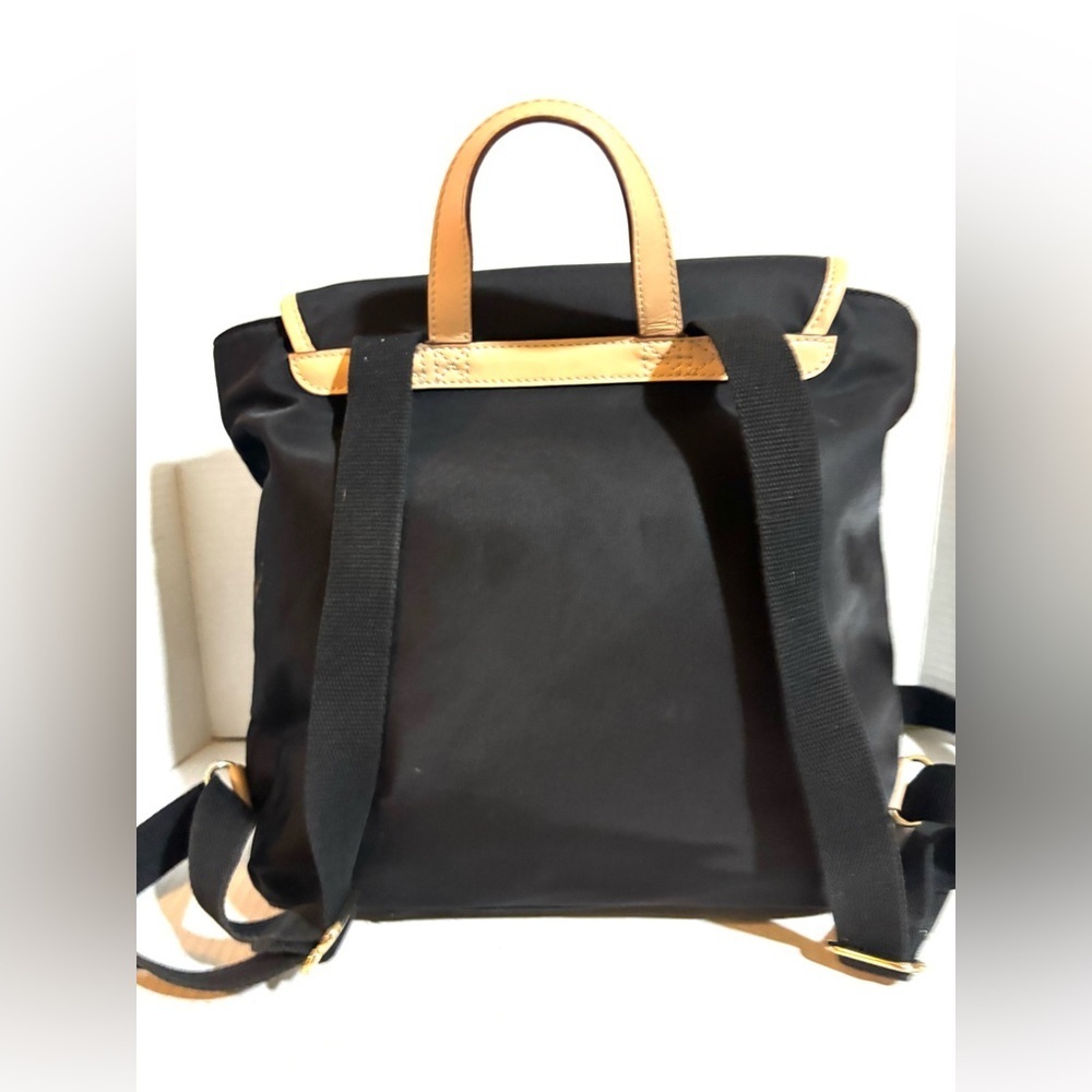 Kate Spade Black and Tan Backpack - Picture 2 of 10
